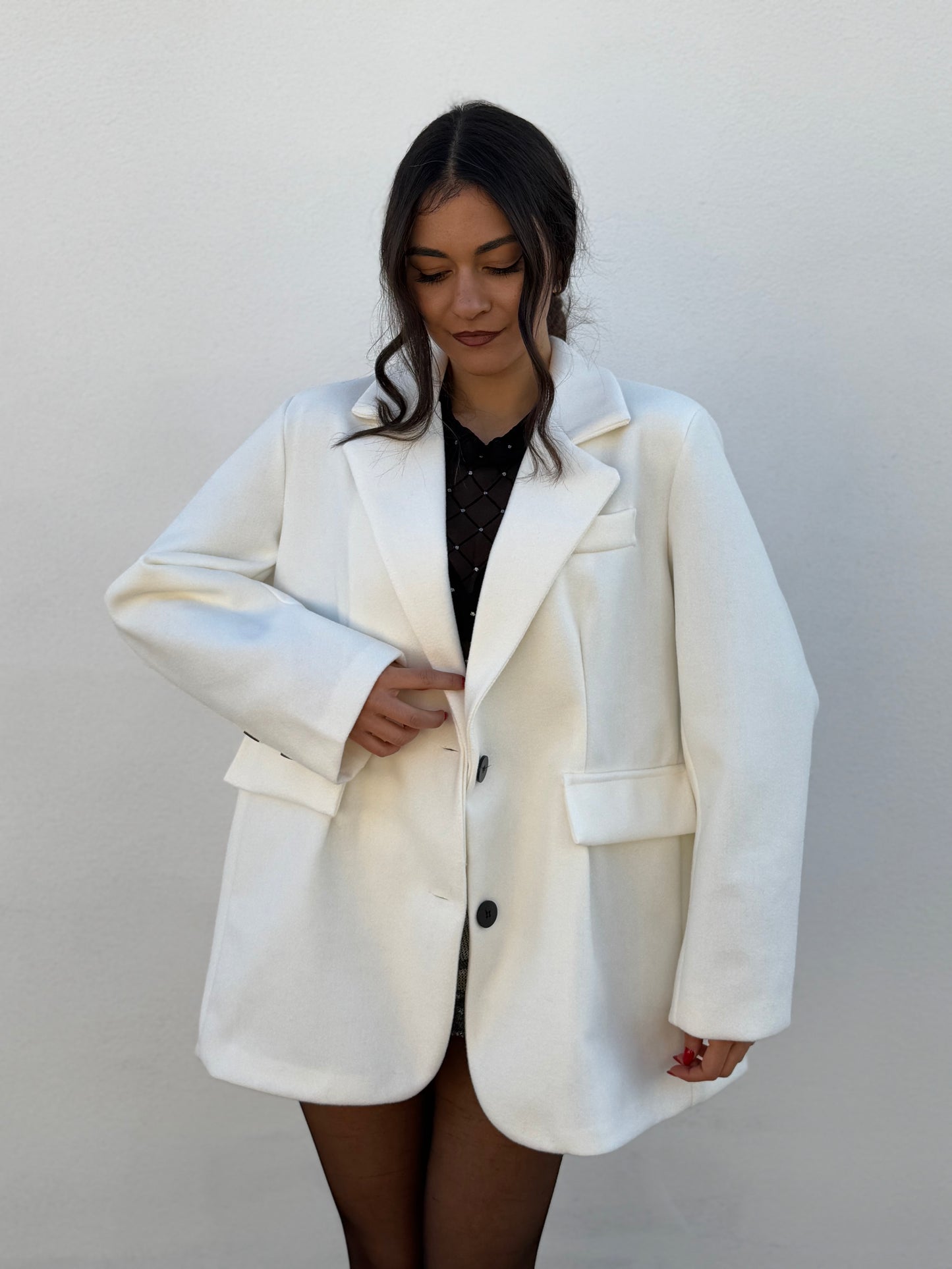 Blazer Cappotto White