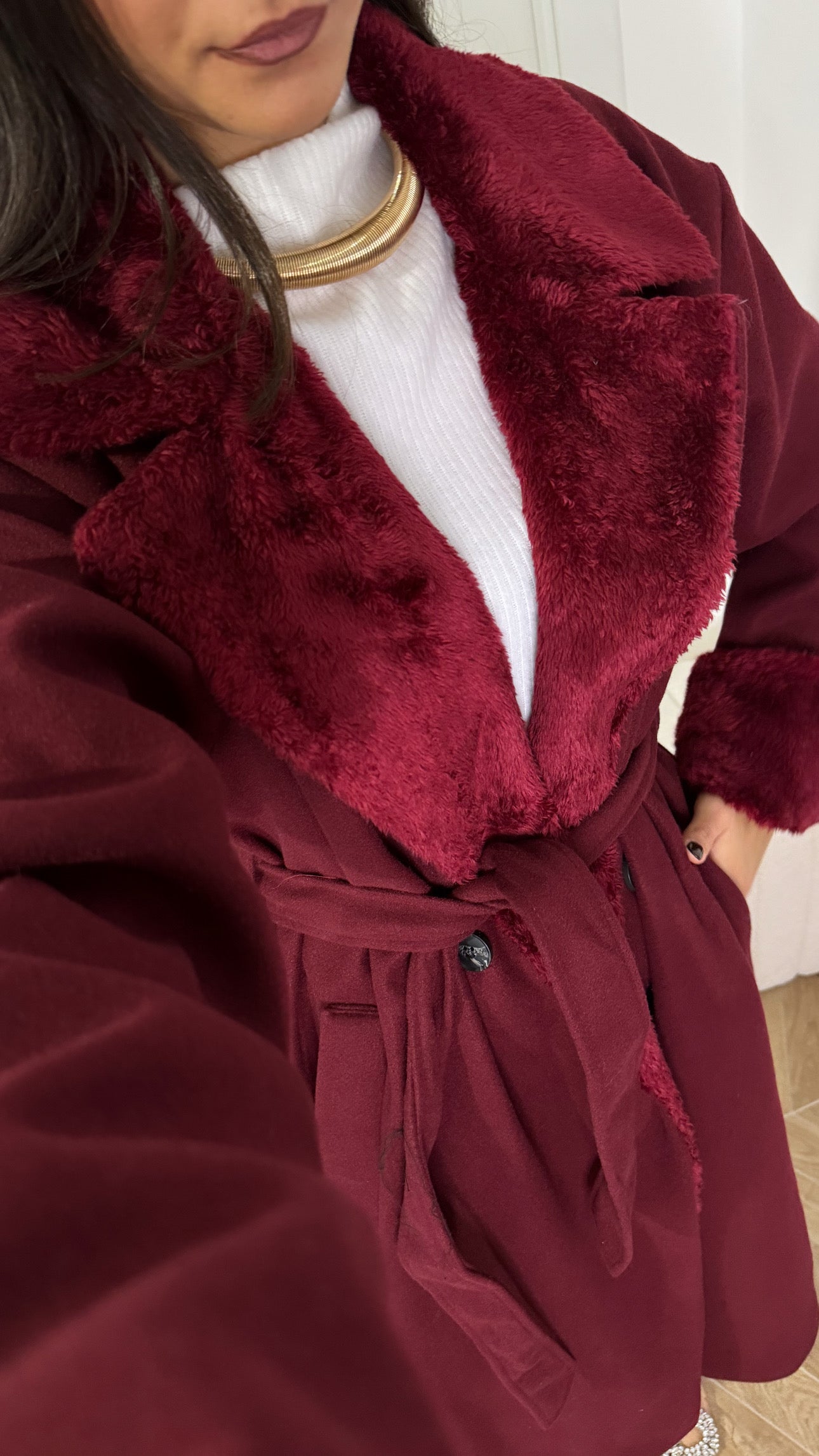 Cappotto Montecarlo Cherry