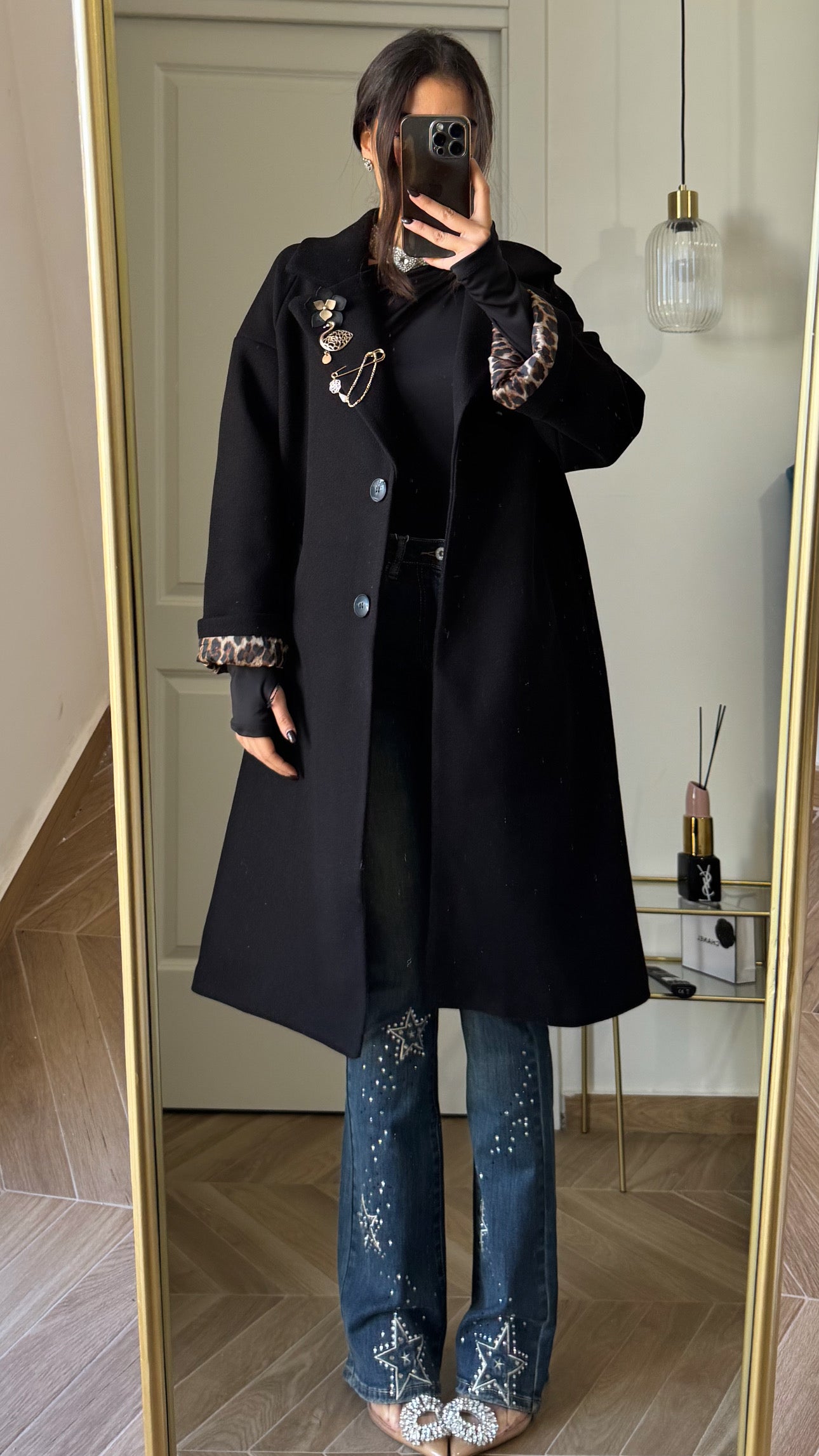 Cappotto Spilla Black